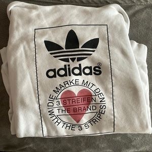 adidas The Brand With The 3 Stripes Hoodie Sweatshirt